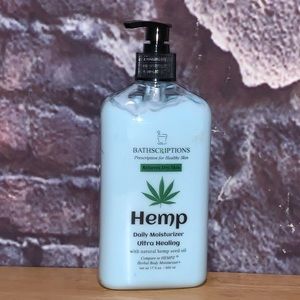 SOLD***Hemp Bathscripts Daily Moisturizing Ultra Healing Lotion